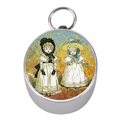 Little Victorian Girls Mini Silver Compasses by snowwhitegirl