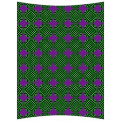 Mod Green Purple Circles Pattern Back Support Cushion