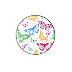 Butterfly Butterflies Vintage Hat Clip Ball Marker (10 Pack) by Simbadda