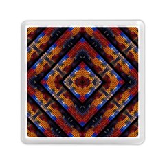 Kaleidoscope Art Pattern Ornament Memory Card Reader (square) by Simbadda