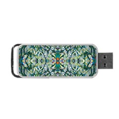 Pattern Design Pattern Geometry Portable Usb Flash (one Side) by Simbadda