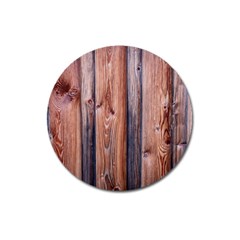 Wood Boards Wooden Wall Wall Boards Magnet 3  (round) by Simbadda