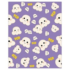 Cute Kawaii Popcorn Pattern Drawstring Bag (small) by Valentinaart