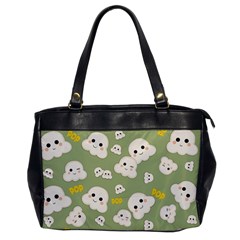 Cute Kawaii Popcorn pattern Oversize Office Handbag