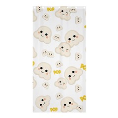 Cute Kawaii Popcorn Pattern Shower Curtain 36  X 72  (stall)  by Valentinaart