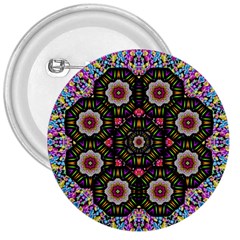 Decorative Ornate Candy With Soft Candle Light For Peace 3  Buttons by pepitasart