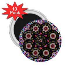 Decorative Ornate Candy With Soft Candle Light For Peace 2 25  Magnets (10 Pack)  by pepitasart