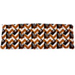 Vintage Camera Chevron Orange Body Pillow Case Dakimakura (Two Sides) Back