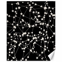 Constellations Canvas 11  X 14  by snowwhitegirl