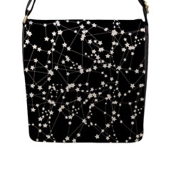 Constellations Flap Closure Messenger Bag (l) by snowwhitegirl