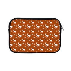 Deer Dots Orange Apple Ipad Mini Zipper Cases by snowwhitegirl