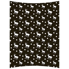 Deer Dots Brown Back Support Cushion by snowwhitegirl