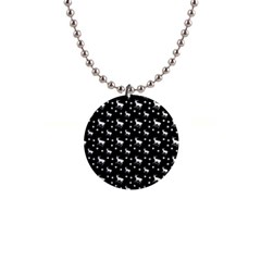 Deer Dots Black Button Necklaces by snowwhitegirl