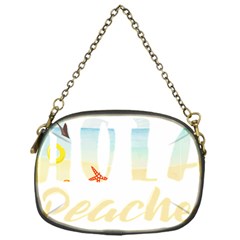 Hola Beaches 3391 Trimmed Chain Purse (one Side)