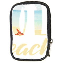 Hola Beaches 3391 Trimmed Compact Camera Leather Case