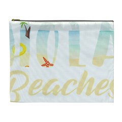 Hola Beaches 3391 Trimmed Cosmetic Bag (xl)