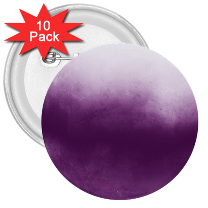 Ombre 3  Buttons (10 pack) 