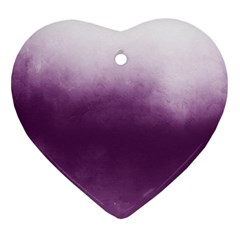 Ombre Heart Ornament (two Sides) by Valentinaart