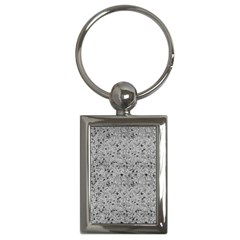 Cracked Texture Abstract Print Key Chains (Rectangle) 