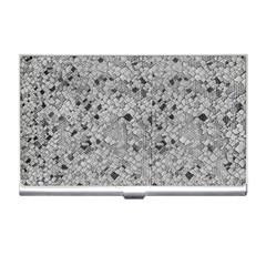 Cracked Texture Abstract Print Business Card Holder