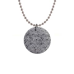 Cracked Texture Abstract Print Button Necklaces