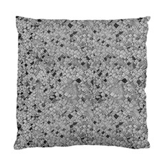 Cracked Texture Abstract Print Standard Cushion Case (Two Sides)