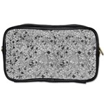 Cracked Texture Abstract Print Toiletries Bag (One Side) Front