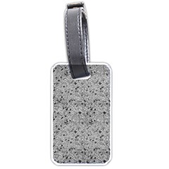 Cracked Texture Abstract Print Luggage Tags (One Side) 