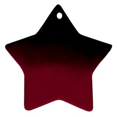 Ombre Star Ornament (two Sides) by Valentinaart