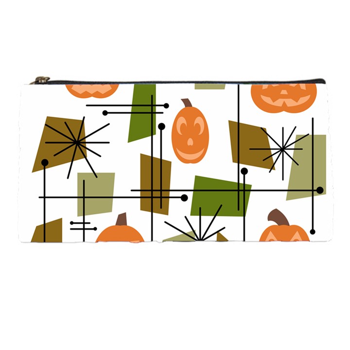 Halloween Mid Century Modern Pencil Cases