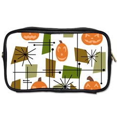 Halloween Mid Century Modern Toiletries Bag (one Side) by KayCordingly