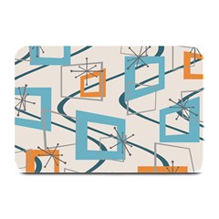 Minimalist Wavy Rectangles Plate Mats by KayCordingly