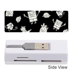 Doodle Bob Pattern Memory Card Reader (Stick) Front