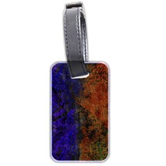 Colored Rusty Abstract Grunge Texture Print Luggage Tags (two Sides) by dflcprints