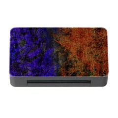 Colored Rusty Abstract Grunge Texture Print Memory Card Reader With Cf by dflcprints