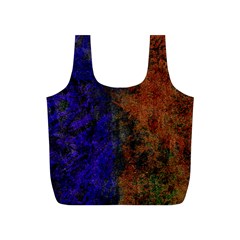 Colored Rusty Abstract Grunge Texture Print Full Print Recycle Bag (s) by dflcprints