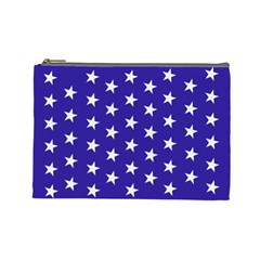 Day Independence July Background Cosmetic Bag (large) by Simbadda