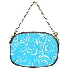 Scribble Reason Design Pattern Chain Purse (one Side) by Simbadda