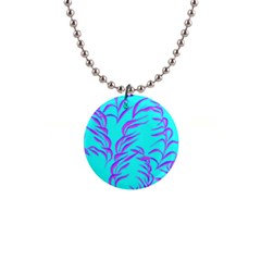 Branches Leaves Colors Summer Button Necklaces