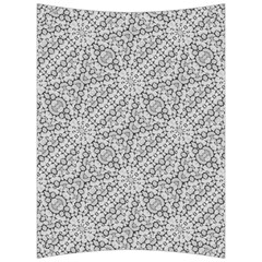 Geometric Grey Print Pattern Back Support Cushion