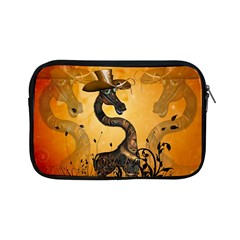 Funny Steampunk Giraffe With Hat Apple Ipad Mini Zipper Cases by FantasyWorld7