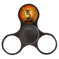 Funny Steampunk Giraffe With Hat Finger Spinner