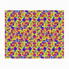 Multicolored Linear Pattern Design Small Glasses Cloth (2-side)