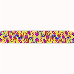 Multicolored Linear Pattern Design Small Bar Mats