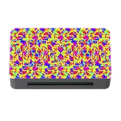 Multicolored Linear Pattern Design Memory Card Reader With Cf