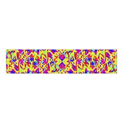 Multicolored Linear Pattern Design Velvet Scrunchie