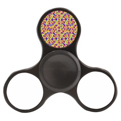 Multicolored Linear Pattern Design Finger Spinner