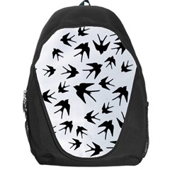 Vintage Birds Pattern Backpack Bag by Valentinaart