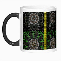 Stars And Flowers Decorative Morph Mugs by pepitasart