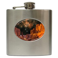 Geology Sand Stone Canyon Hip Flask (6 Oz) by Simbadda